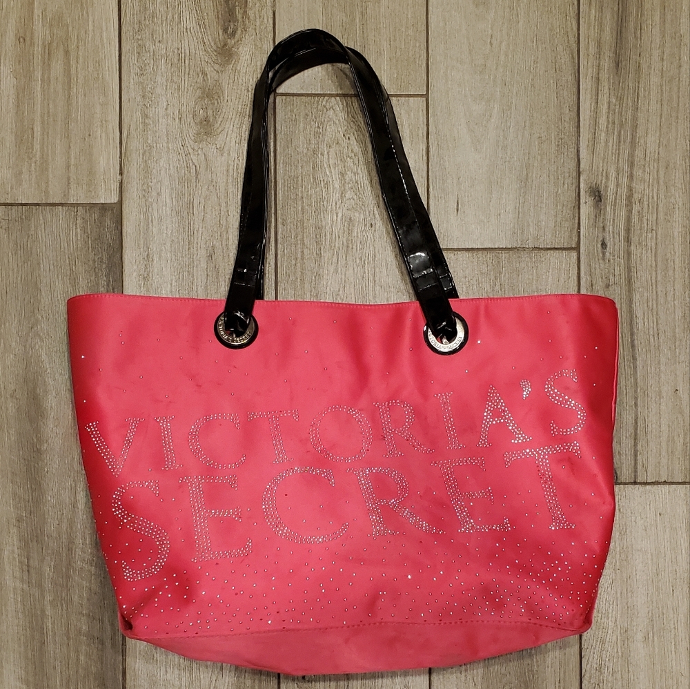 Pink  Victoria’s Secret Sequin Bling tote